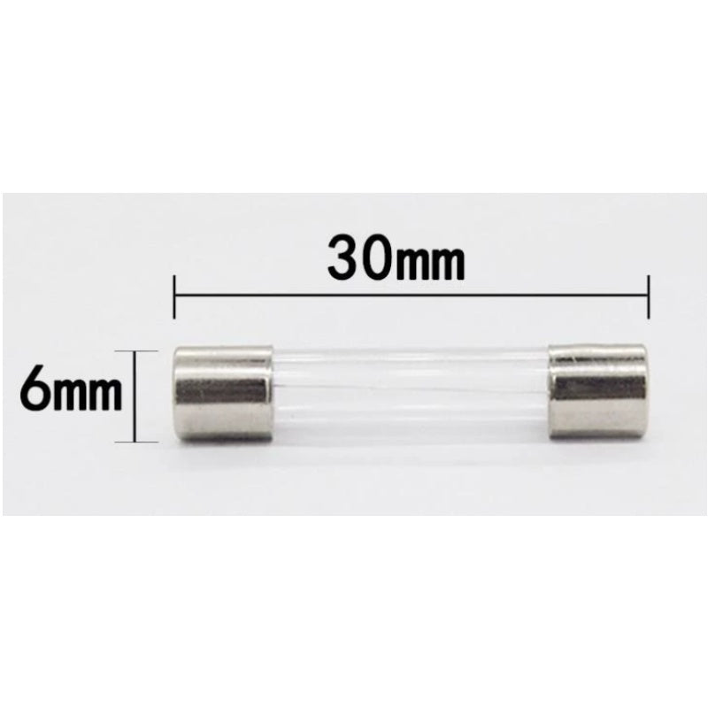 glass fuse, 5x20 fuse, 6x30 fuse, 250V fuse, fast blow fuse, 0.5A-30A fuse, tube fuse, electronic fuse, appliance fuse, replacement fuse, 10pcs fuse, 100pcs box fuse