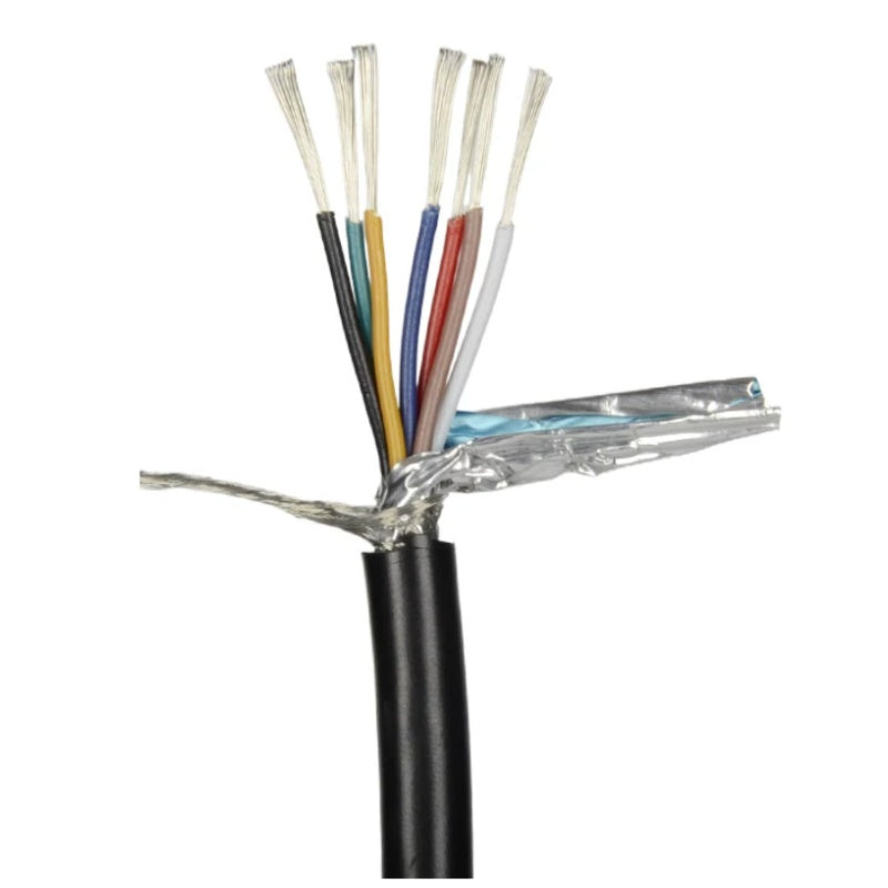 1M UL2464 Multi-Core Double Shielded Cable 2/3/4/5/6/7/8/9/10/12 Core 14AWG~28AWG Tinned Copper Wire