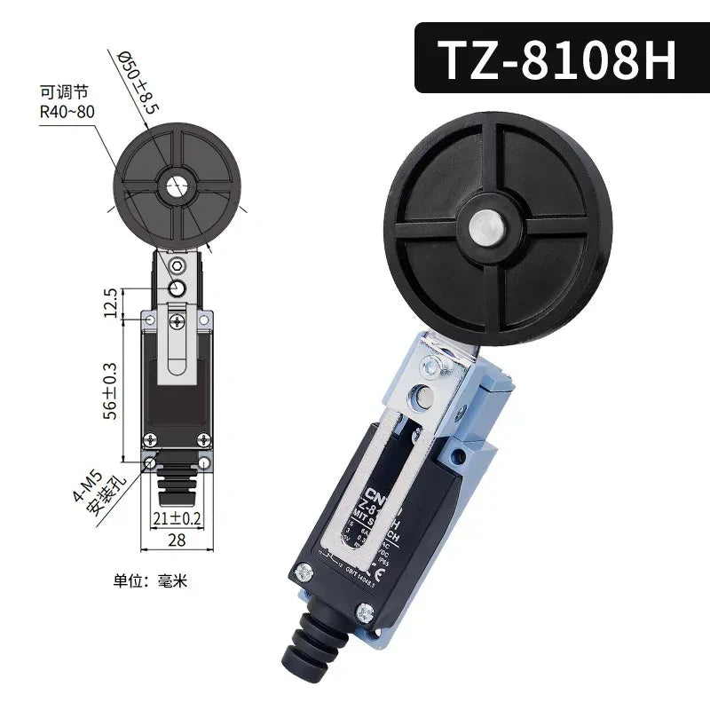CNTD TZ-8108h Limit Switch ,Travel Limit Switch ,Industrial Micro Switch 