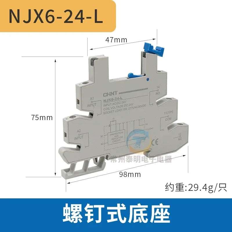 Screw Terminal Socket Base