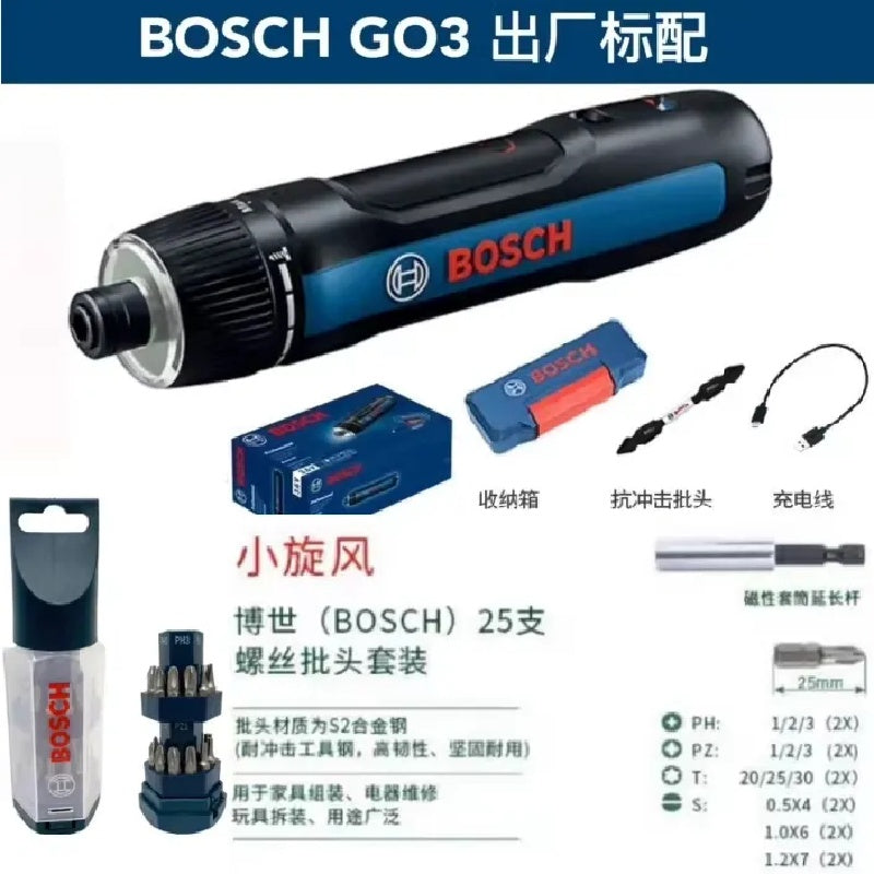 BOSCH GO 3 3rd Gen Cordless Screwdriver