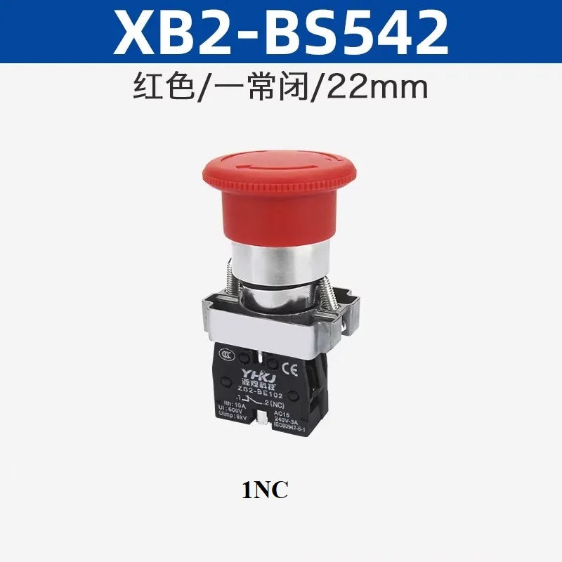 Mushroom Emergency Stop Switch XB2-ES