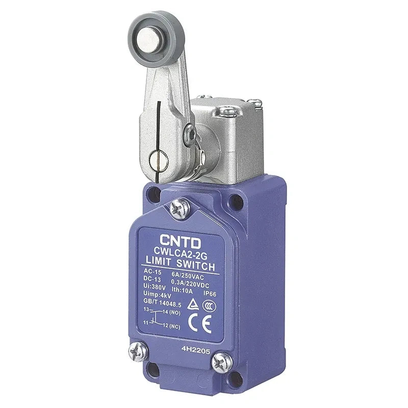 CNTD CWL Limit Switch, IP66 Limit Switch, CWLCA2-2G Roller Lever Switch ,6A 250VAC Aluminum Housing Switch 
