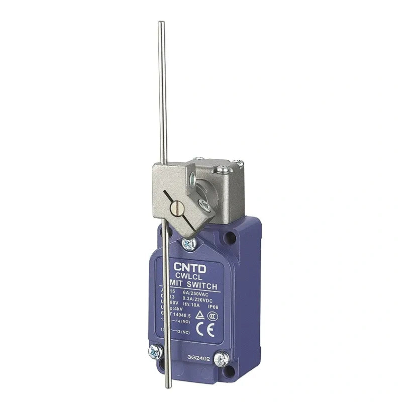 CNTD CWL Limit Switch, IP66 Limit Switch, CWLCL Roller Lever Switch ,6A 250VAC Aluminum Housing Switch 