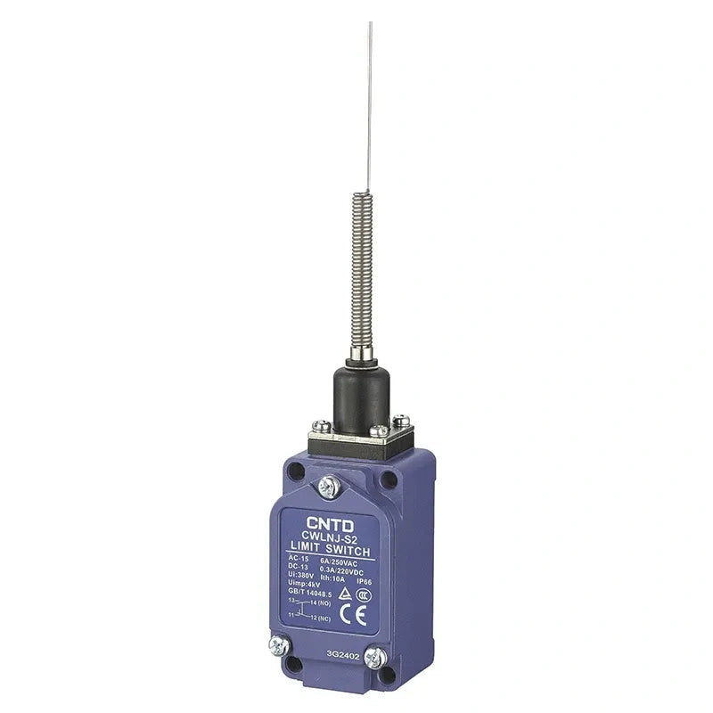 CNTD CWL Limit Switch, IP66 Limit Switch, CWLNJ-S2 Roller Lever Switch ,6A 250VAC Aluminum Housing Switch 