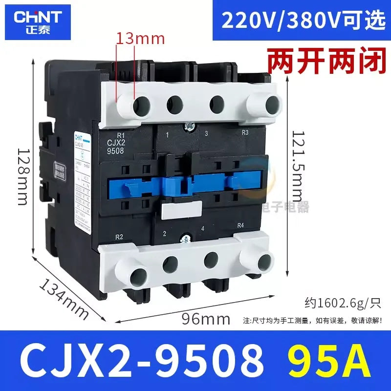 Contactor CJX2-9508 95A 2NO2NC AC220V/380V