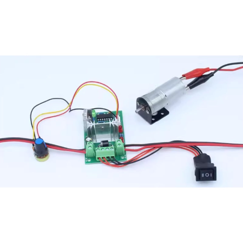 JGA25-370 shaft length 12mm Mini DC Gear Motor, High Torque Slow Speed Brushed Motor for Model Car Tractor, Intelligent Robot, 4WD Car, Small Motor (DC 6V/12V/24V, All-Metal Gears)