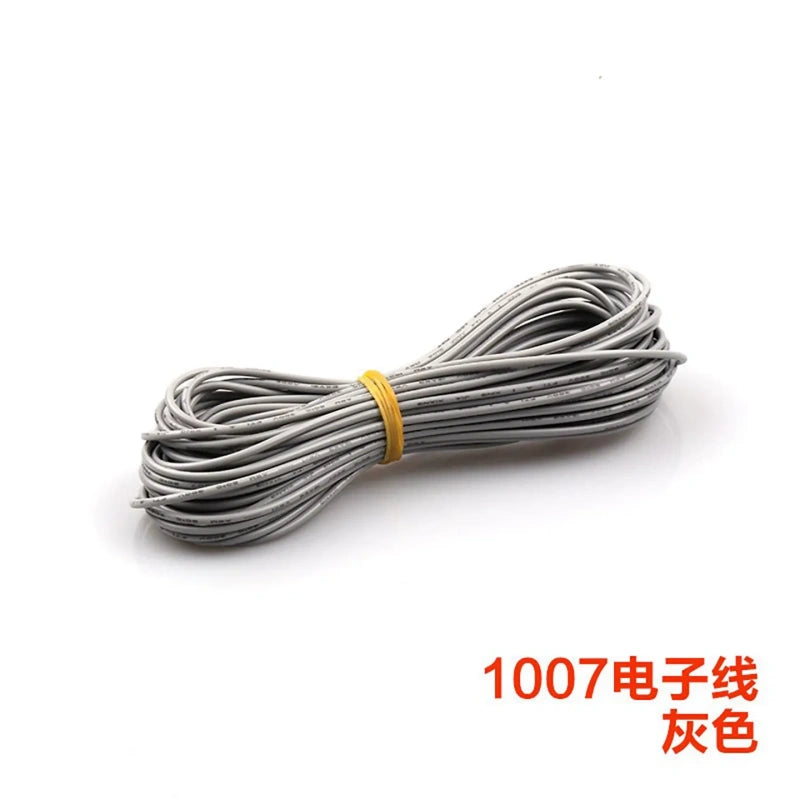 grey UL1007 wire,hookup wire,electronic wire,tinned copper wire,18AWG wire,20AWG wire,22AWG wire,24AWG wire,26AWG wire,28AWG wire,pvc insulated wire,300v wire,80c wire,multi‑color wire