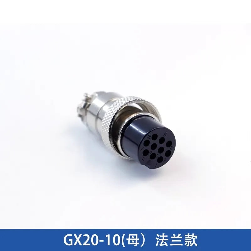 GX20 DF20 Aviation Connector Circular Flange type
