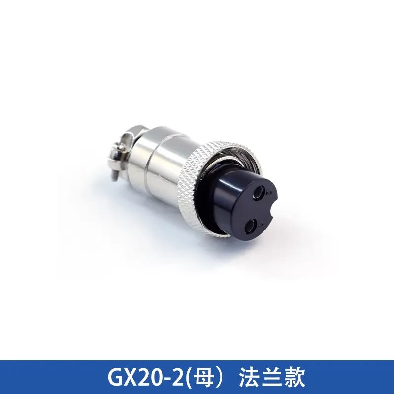 GX20 DF20 Aviation Connector Circular Flange type
