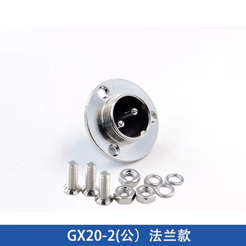 GX20 DF20 Aviation Connector Circular Flange type