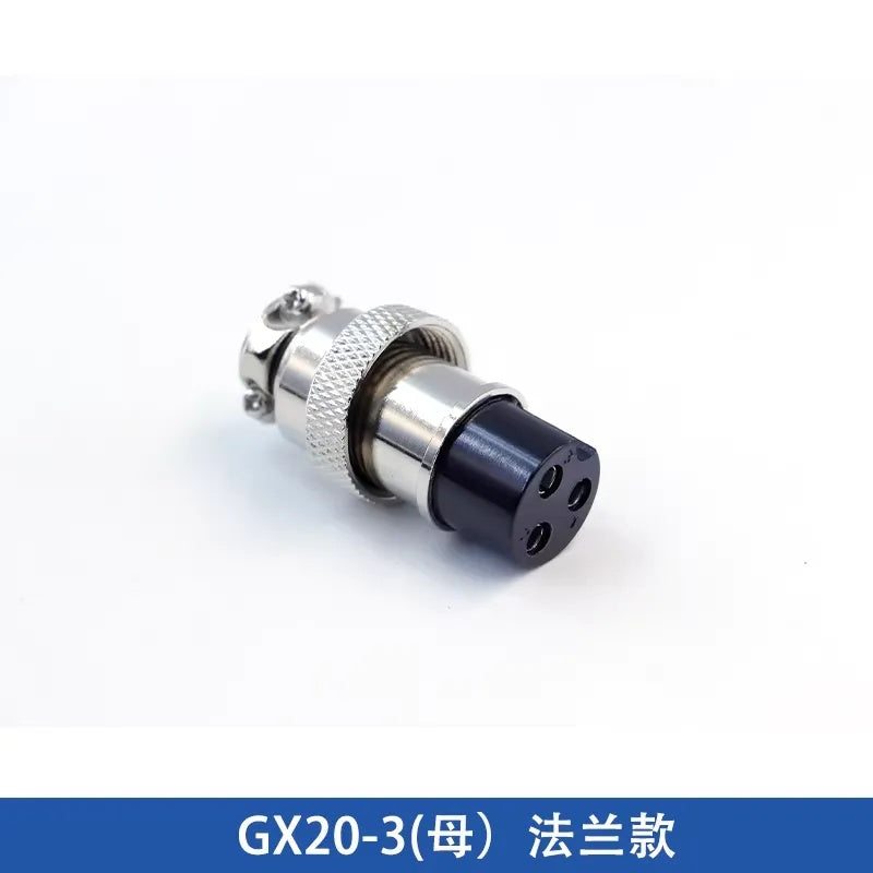 GX20 DF20 Aviation Connector Circular Flange type