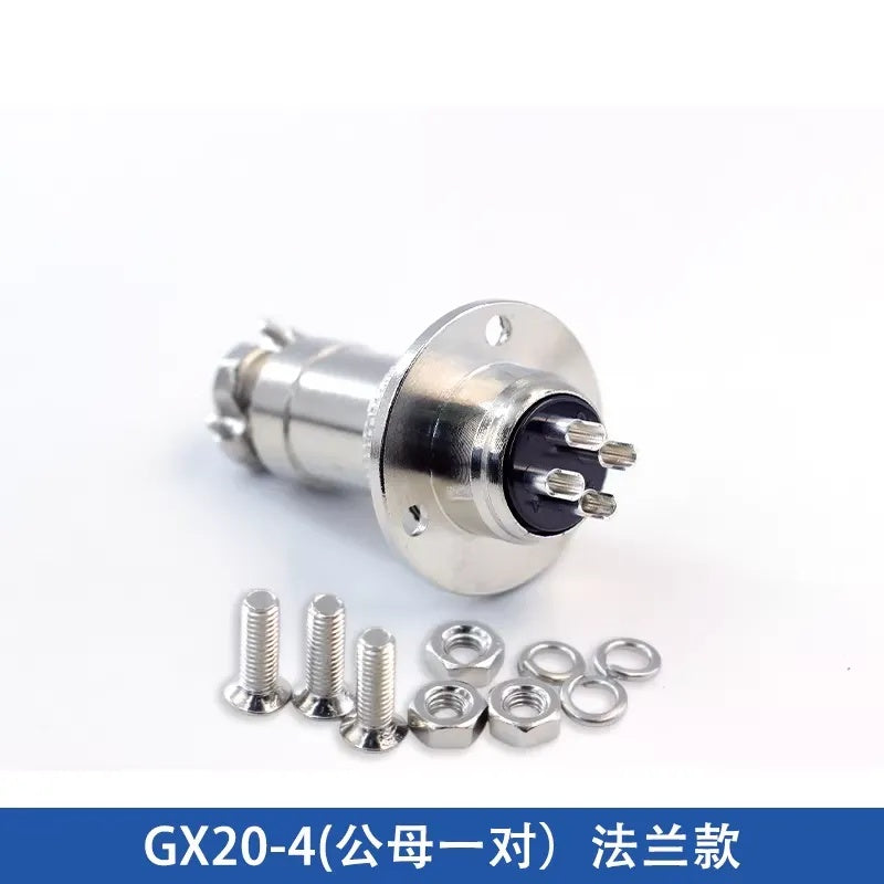 GX20 DF20 Aviation Connector Circular Flange type