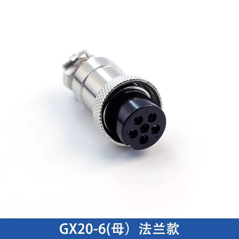 GX20 DF20 Aviation Connector Circular Flange type