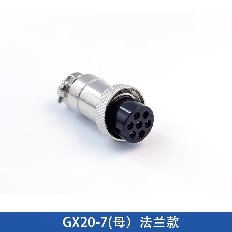 GX20 DF20 Aviation Connector Circular Flange type