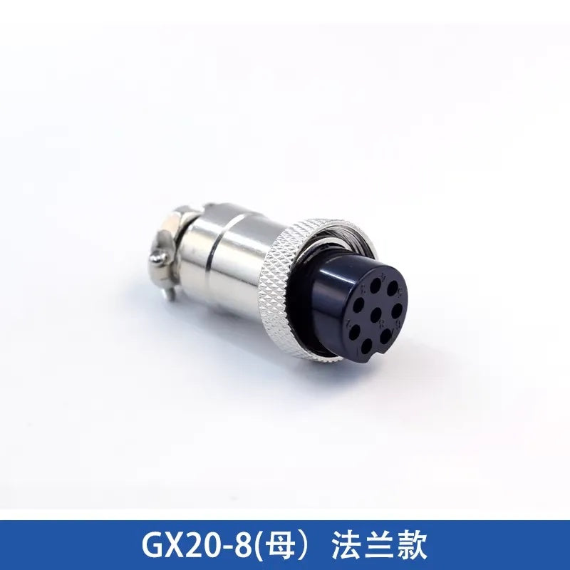 GX20 DF20 Aviation Connector Circular Flange type