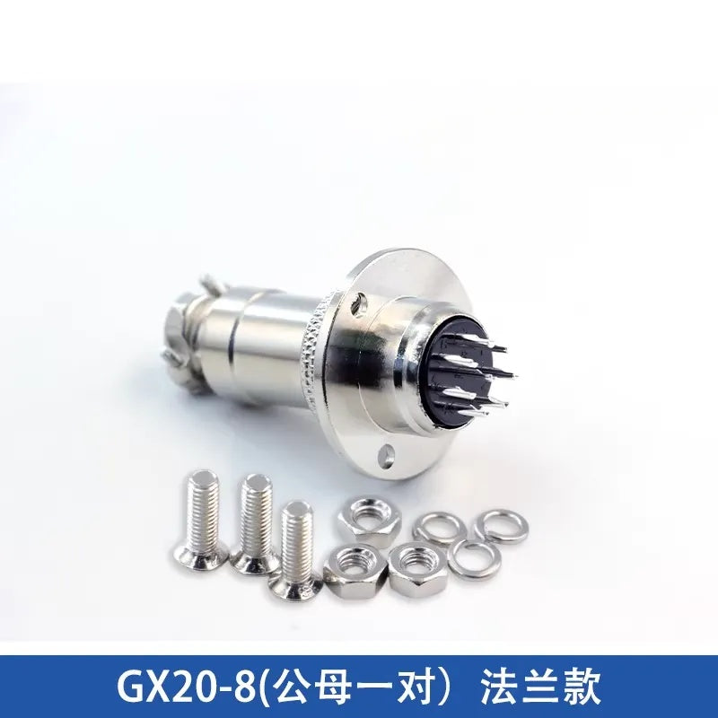 GX20 DF20 Aviation Connector Circular Flange type