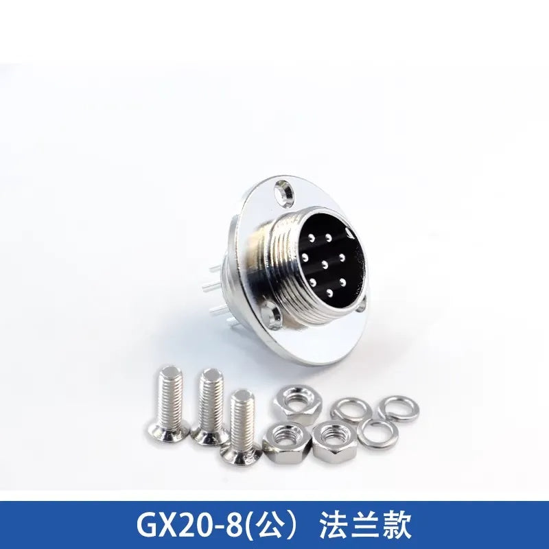 GX20 DF20 Aviation Connector Circular Flange type