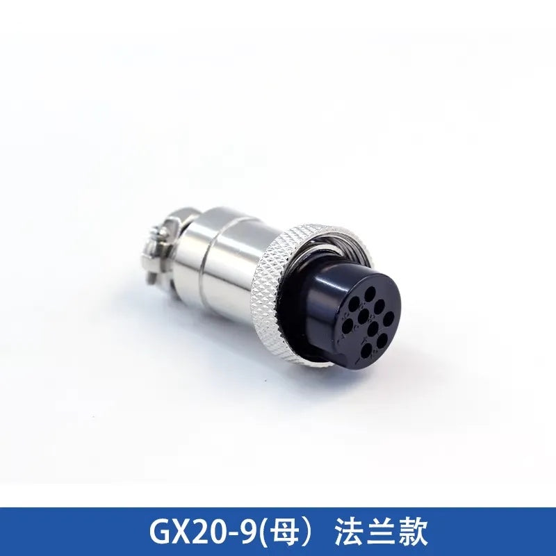 GX20 DF20 Aviation Connector Circular Flange type
