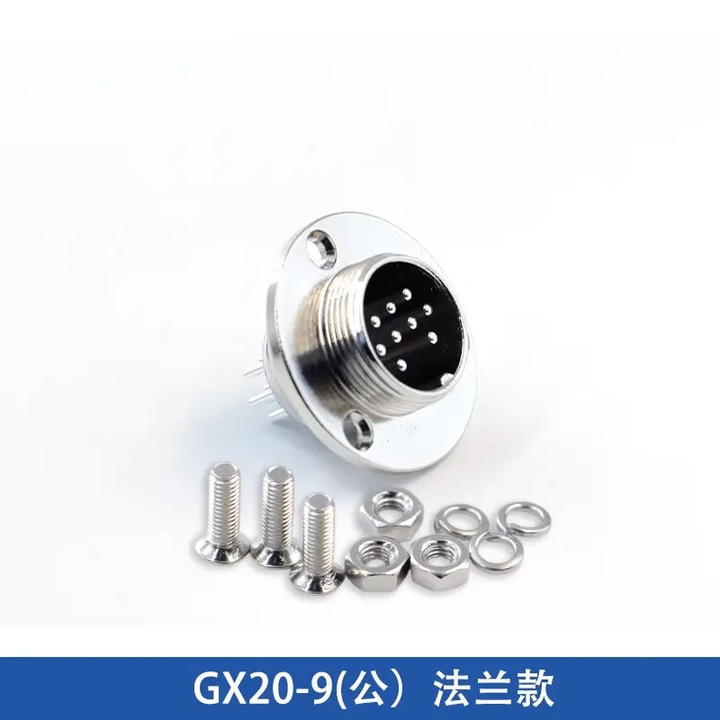 GX20 DF20 Aviation Connector Circular Flange type