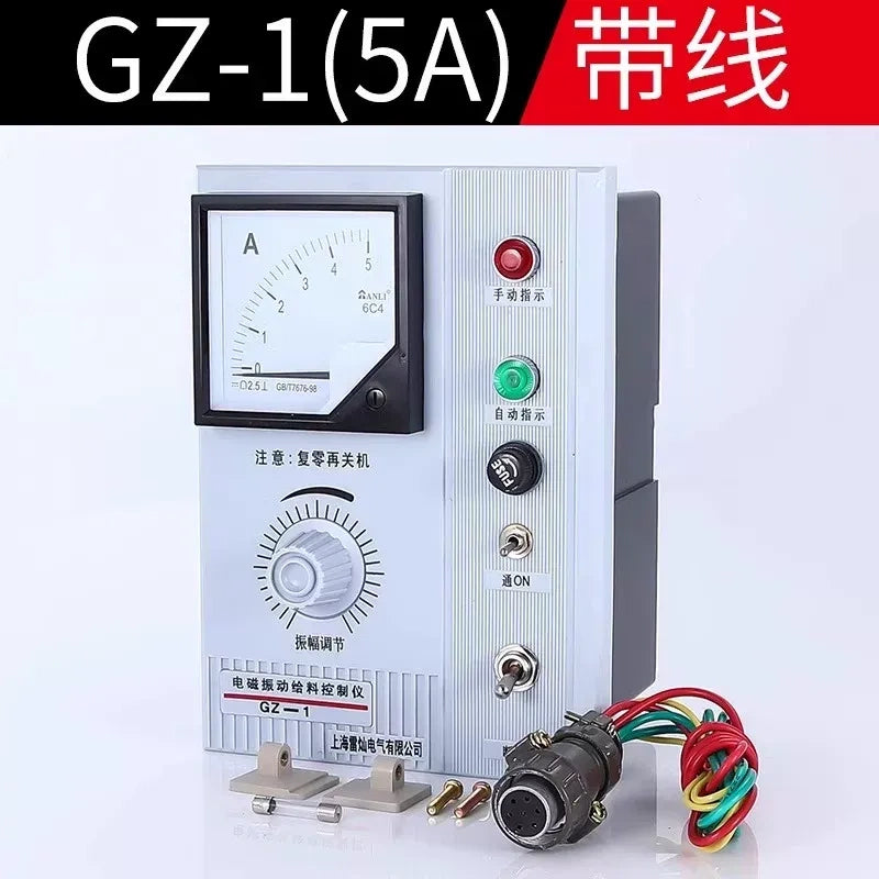vibratory feeder controller ,electromagnetic feeder governor,GZ-1 5A controller with wire,220v vibration feeder controller