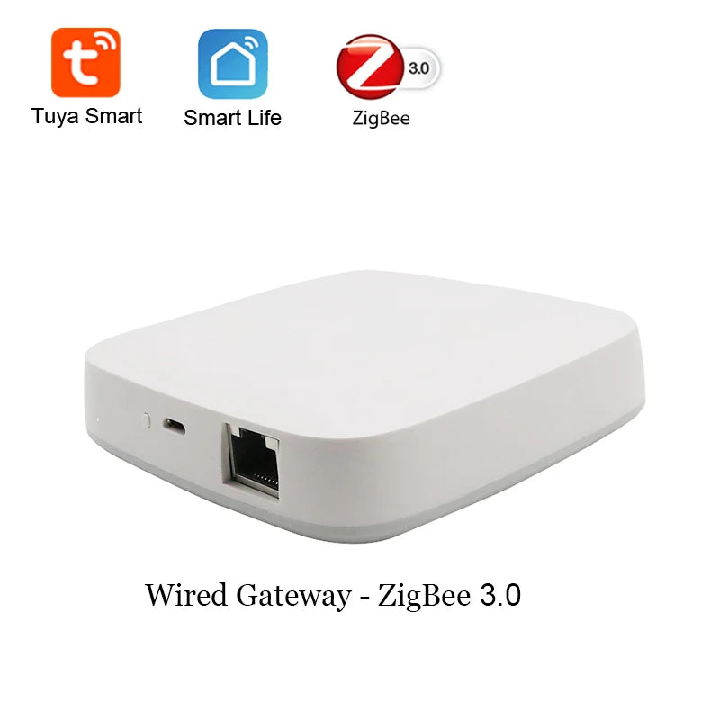 4855510997Tuya ZigBee Smart Gateway Hub Bluetooth Mesh Voice Remote Control Wireless/Wired Gateway Bridge for Smart Life Alexa Google Home4209|48555110138049|48555110170817