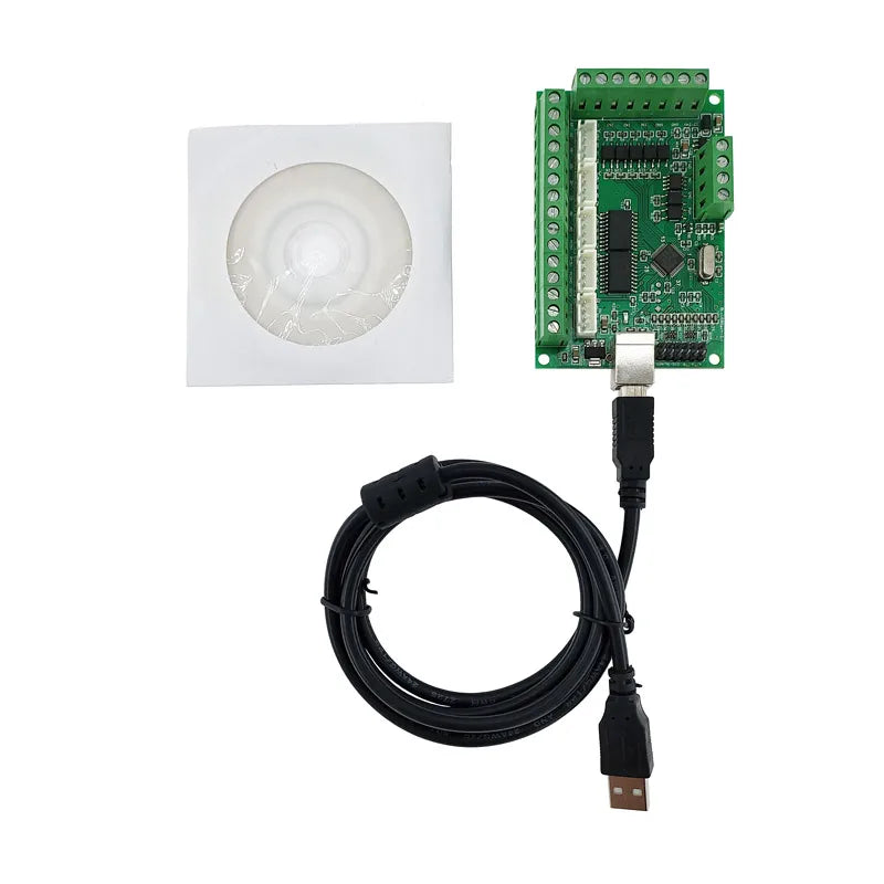 1pcs Breakout Board Interface Driver CNC Board USB MACH3 100Khz 4 Axis 5 Axis Interface Driver Motion Controller Driver Board
