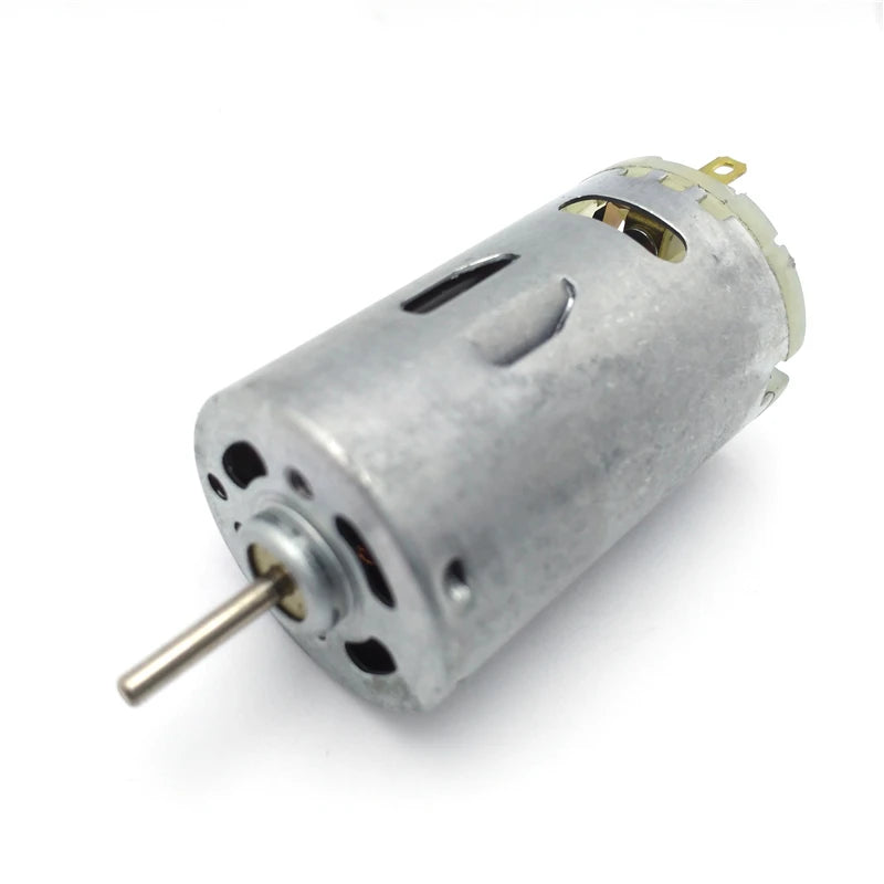 395 DC Motor High Speed 12V 24V 7500rpm 15000rpm Strong Magnetic Carbon Brush Electric RS395 Vacuum Cleaner Hair Dryer