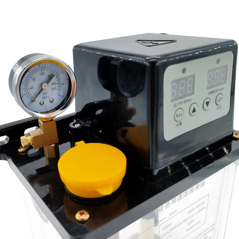 1pcs 2L Electromagnetic Lubrication Pump Lubricant Pump CNC Automatic Lubricating Oil Pump