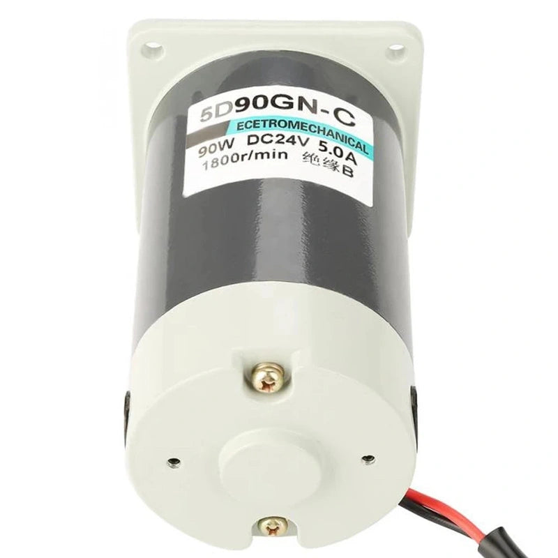 90W DC Permanent Magnet Motor 12V 24V 1800RPM 3000RPM High Speed Torque Forward Reverse PWM Adjustable Motor Automated Control