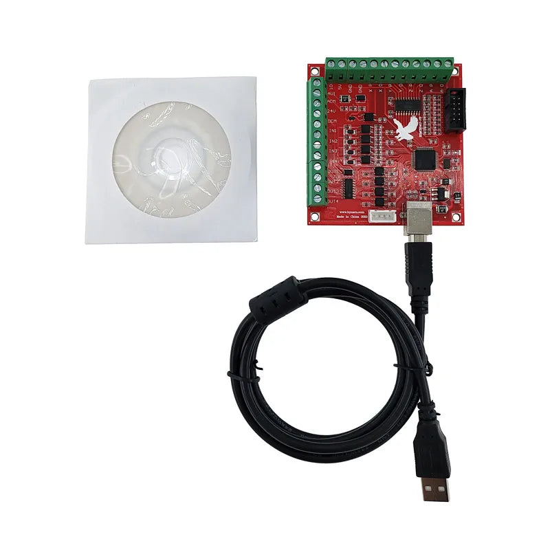 1pcs Breakout Board Interface Driver CNC Board USB MACH3 100Khz 4 Axis 5 Axis Interface Driver Motion Controller Driver Board