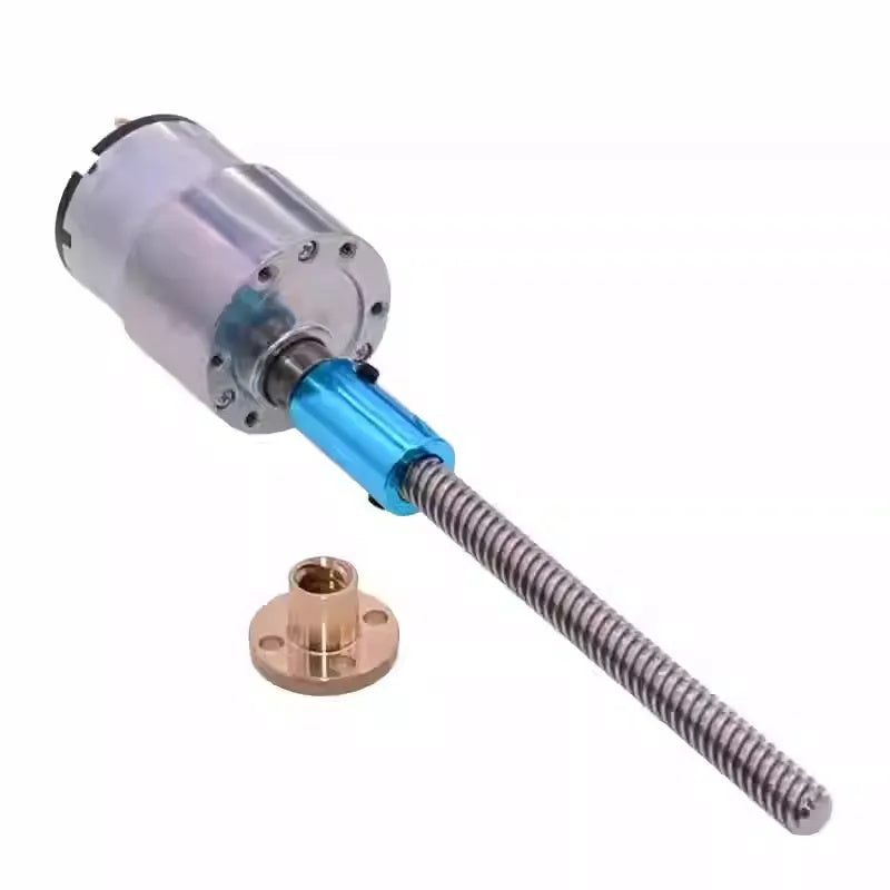 JGB37-520 Micro DC Gear Motor Extra Long T8 Lead