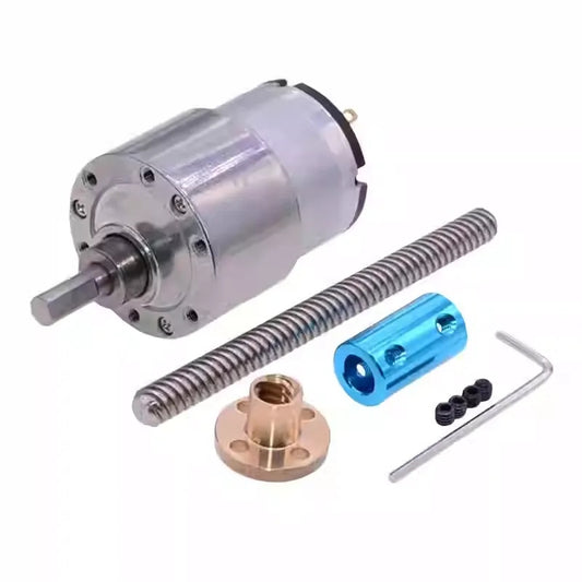 JGB37-520 Micro DC Gear Motor Extra Long T8 Lead