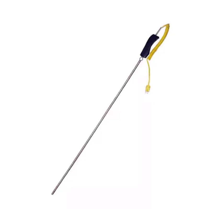 K-type thermocouple, temperature sensor, high temperature probe, armored temperature sensor, thermometer probe, industrial temperature sensor, K-type thermocouple probe, high temperature thermocouple
