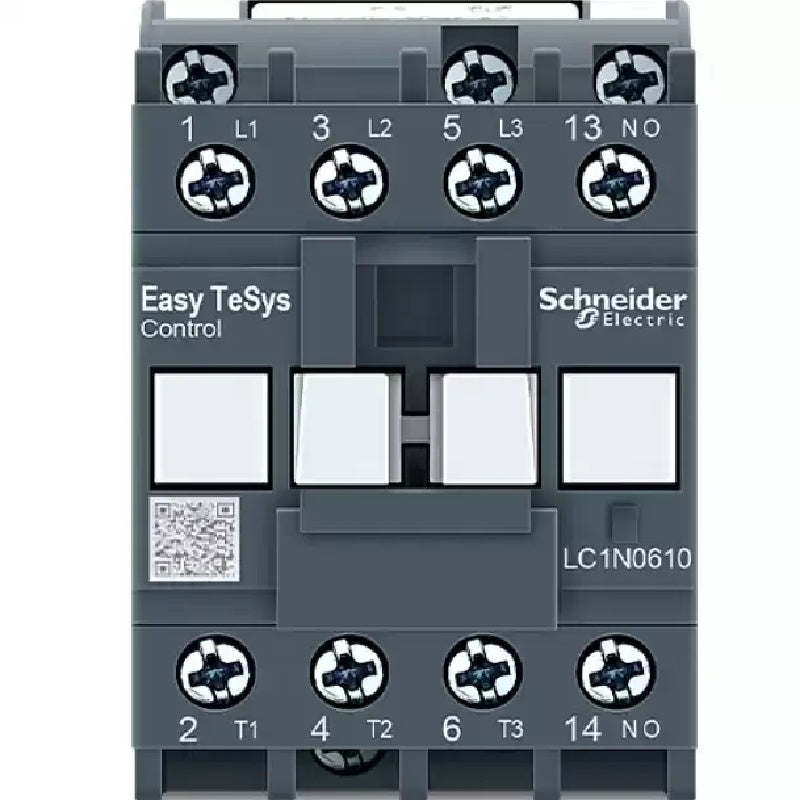 Schneider LC1N Contactor, LC1N0610, LC1N0910, LC1N1210, LC1N1810, LC1N2510, LC1N3210, LC1N3810, LC1N40, LC1N50, LC1N65, LC1N80, LC1N95, LC1N0910M5N, AC Contactor, 3-Pole Contactor, 1NO Contactor, 1NC Contactor, 220V Contactor, 110V Contactor, 24V Contactor, 380V Contactor, Schneider Electric Contactor, Industrial Motor Control Contactor, TeSys Contactor
