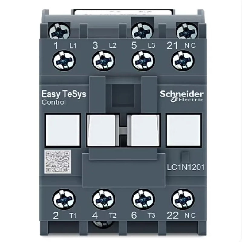 Schneider LC1N Contactor, LC1N0610, LC1N0910, LC1N1210, LC1N1810, LC1N2510, LC1N3210, LC1N3810, LC1N40, LC1N50, LC1N65, LC1N80, LC1N95, LC1N0910M5N, AC Contactor, 3-Pole Contactor, 1NO Contactor, 1NC Contactor, 220V Contactor, 110V Contactor, 24V Contactor, 380V Contactor, Schneider Electric Contactor, Industrial Motor Control Contactor, TeSys Contactor