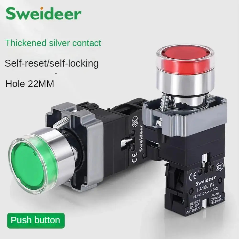 electrical center b2c | Push Button with Lamp with LED Light Indicator ...