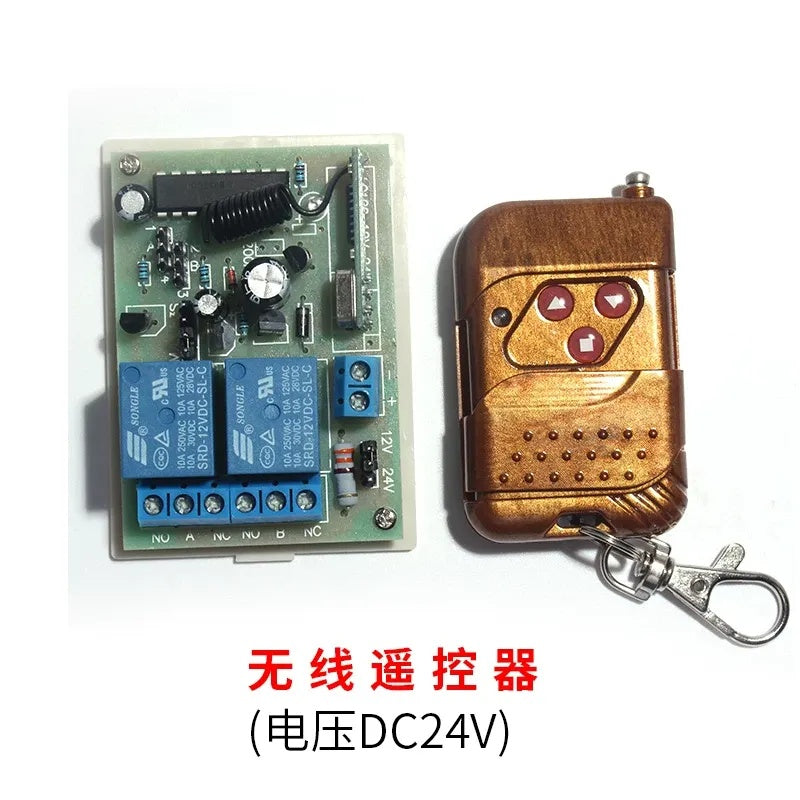 linear actuator remote control, 12v 24v actuator controller, wireless remote for linear, actuator momentary latch controller fixed code remote control, electric telescopic rod remote, actuator extend retract controller, 433mhz remote control