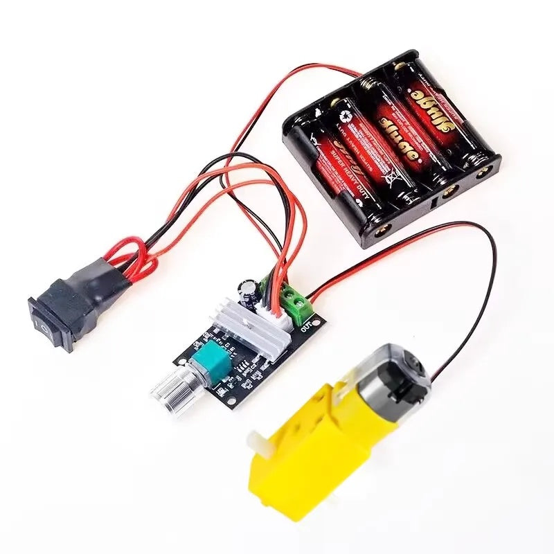 DC Gear Motor Speed Controller Kit