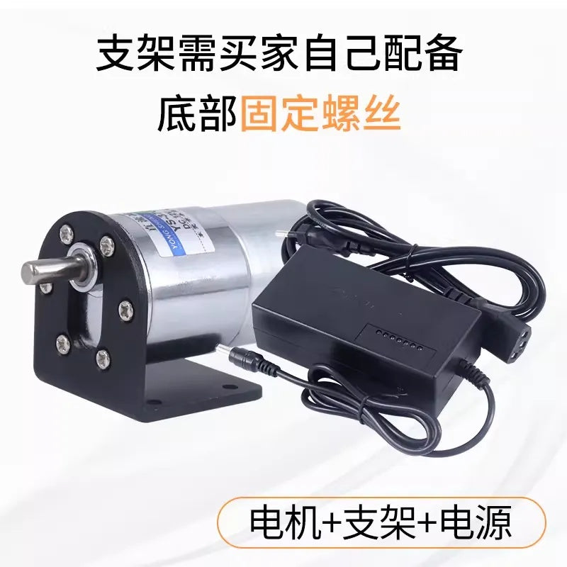 JGA25-370 shaft length 12mm Mini DC Gear Motor, High Torque Slow Speed Brushed Motor for Model Car Tractor, Intelligent Robot, 4WD Car, Small Motor (DC 6V/12V/24V, All-Metal Gears)