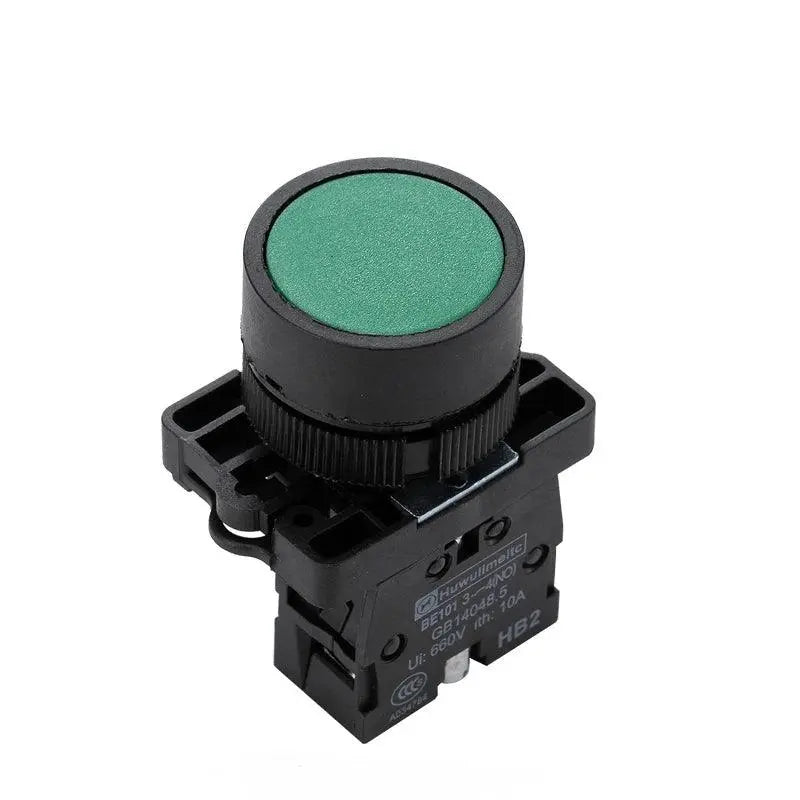 XB2 1NC / NO momentary self-reset button switch 22mm start stop button, flat touch switch button with arrow symbol power starter - electrical center b2c