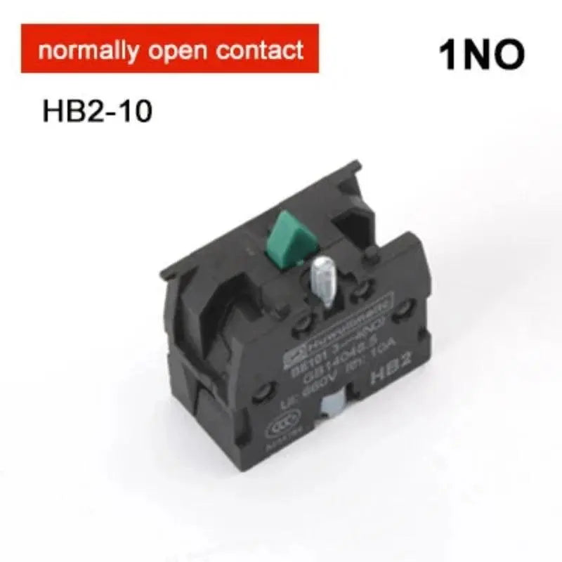 XB2 1NC / NO momentary self-reset button switch 22mm start stop button, flat touch switch button with arrow symbol power starter - electrical center b2c