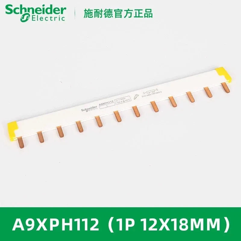Schneider Busbar,Comb Busbar, Terminal Block ,Acti9 Busbar A9XPH112 ,Din Rail Busbar 12x18mm for 1P breaker