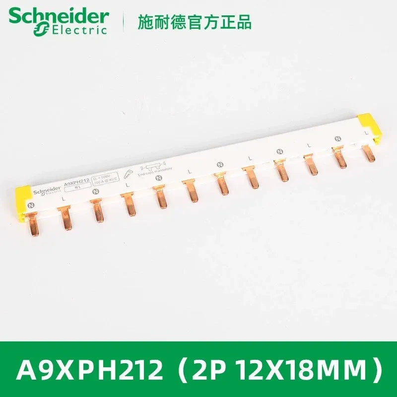 Schneider Busbar,Comb Busbar, Terminal Block ,Acti9 Busbar A9XPH212 ,Din Rail Busbar 12x18mm for 1P breaker