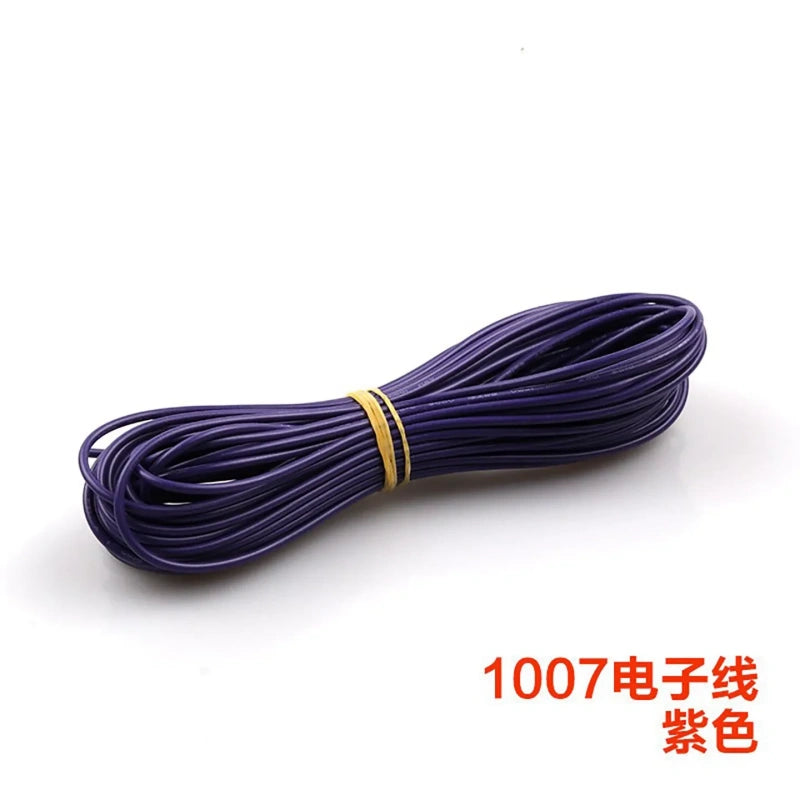 purple UL1007 wire,hookup wire,electronic wire,tinned copper wire,18AWG wire,20AWG wire,22AWG wire,24AWG wire,26AWG wire,28AWG wire,pvc insulated wire,300v wire,80c wire,multi‑color wire