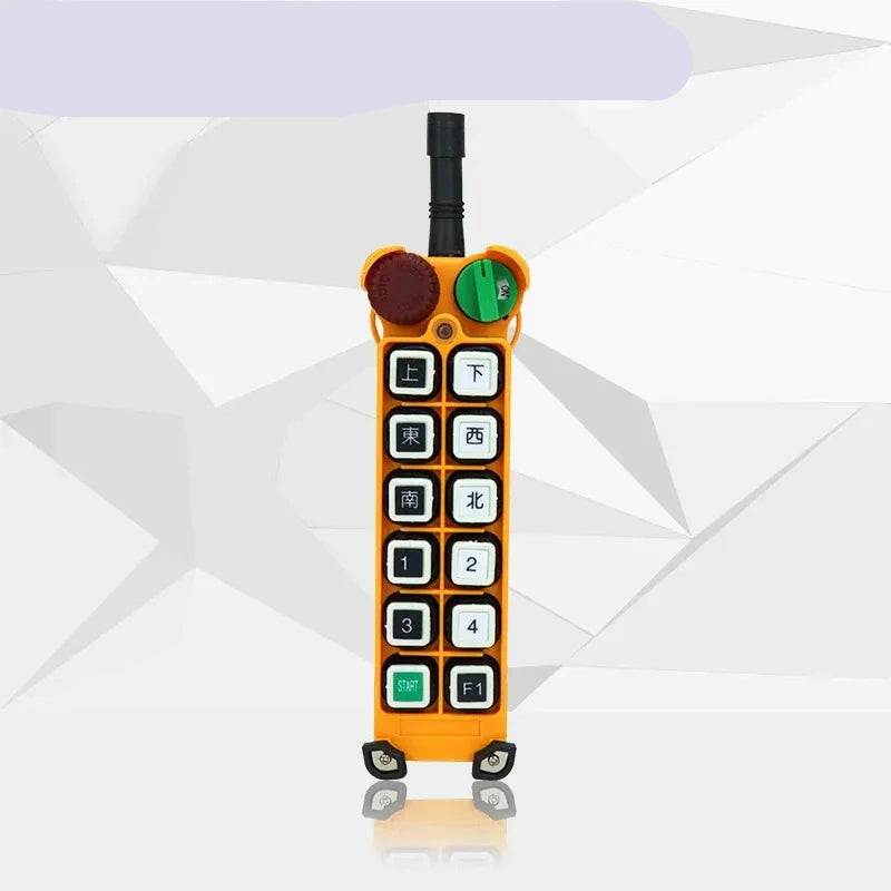 F24-12D / F24-12S 12-Button Industrial Wireless Remote Control | Single & Dual Speed