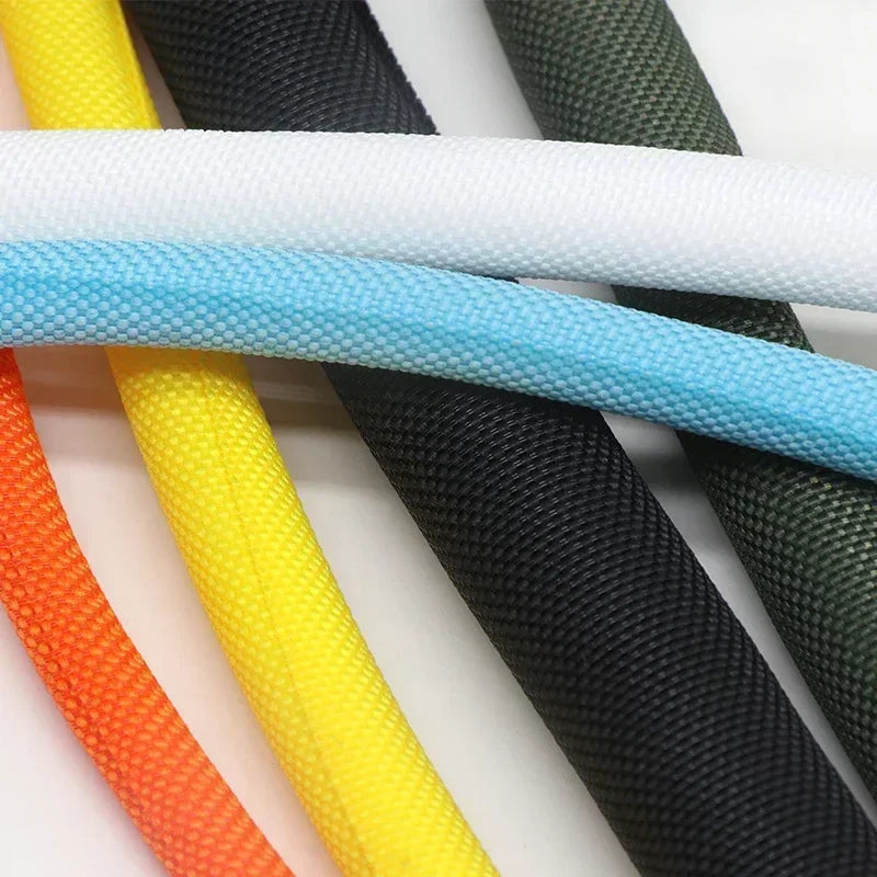 1/5m Self Closing PET Expandable Braided Sleeve Self-Closed Cable Organiser Insulated Wrap Self Close Sleeved Cable Protecter