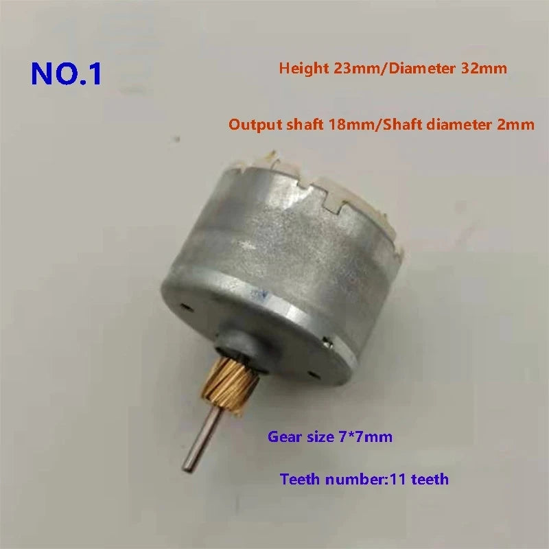 47572399554753RC520KN-17245 Sweeping Robot Micro DC Motor with Carbon Brush, Super Wear-resistant DC High Speed Motors