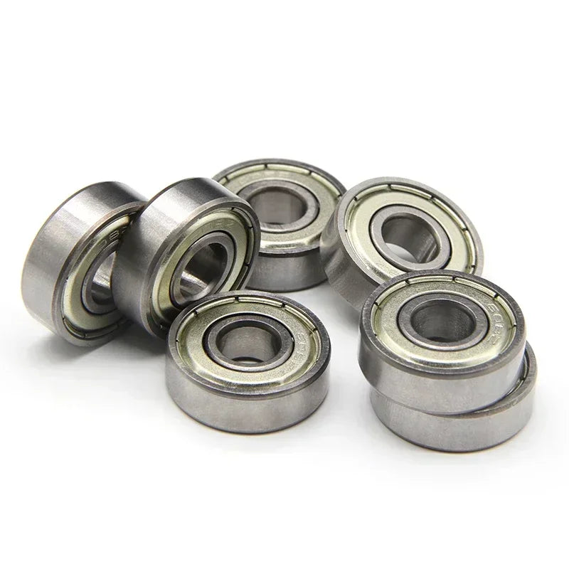 Ball Bearings 608Z 608ZZ Deep Groove 8x22x7mm ABEC-7 Mini Ball Bearing Carbon Steel for Skateboard Scooter 3D Printer Parts