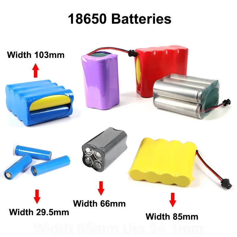 12Colors! 1m 18650 Lipo Battery PVC Heat Shrink Tube Pack 7mm ~ 103mm Insulated Film Wrap Case Wire Protection Cable Sleeve